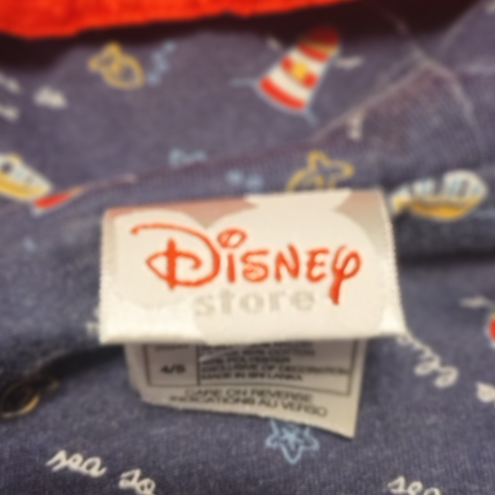 Red Kids Jacket with Embroidered Characters - Picture 5 of 10